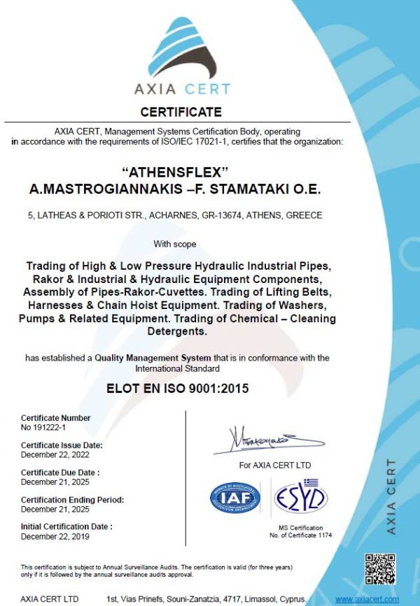 F 05 06 01 CERT ATHENSFLEX 9001 191222 1 En